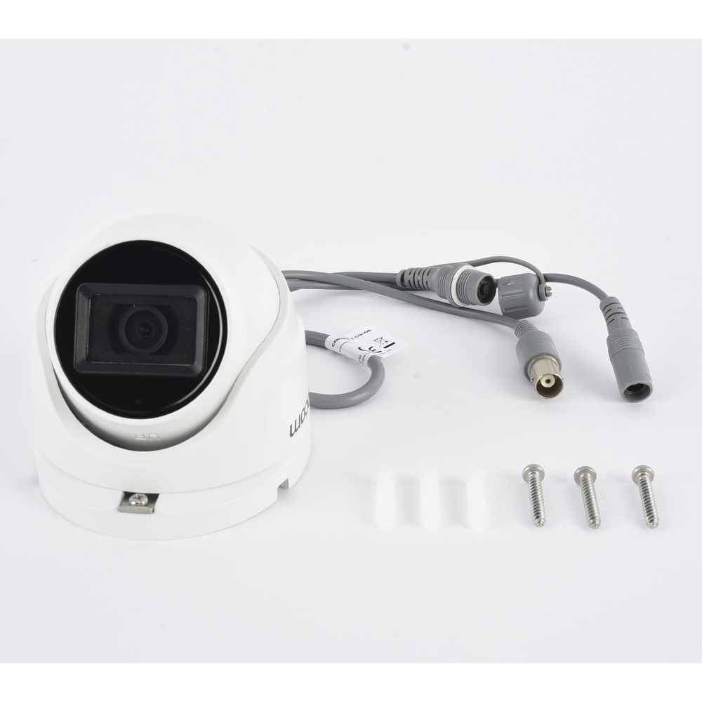 AUDIO POR COAXITRON / Domo TURBOHD 2 Megapixel (1080p) / Gran Angular 106° / Lente 2.8 mm / 20 mts IR EXIR / Exterior IP66 / 4 Tecnologías / dWDR / Metal - Image 7