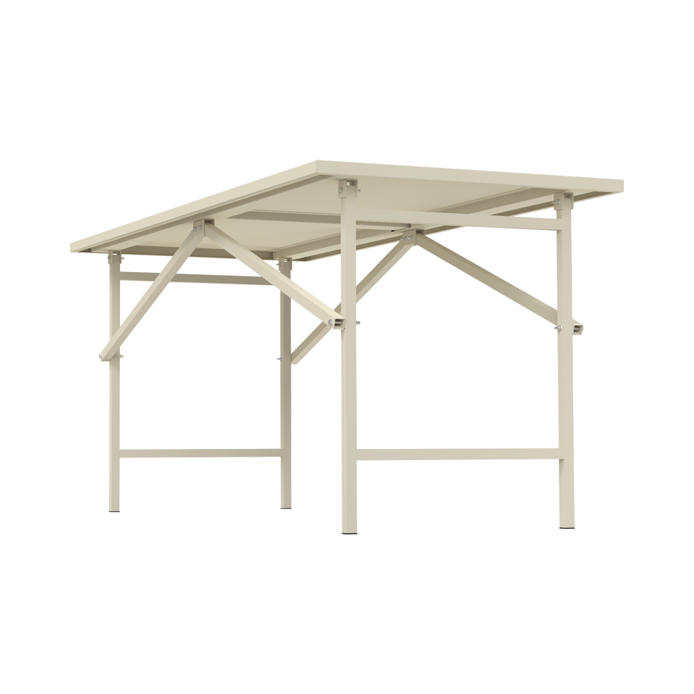 Mesa de Trabajo Plegable 100% para Trabajos Pesados (1832x791x813mm). - Image 3