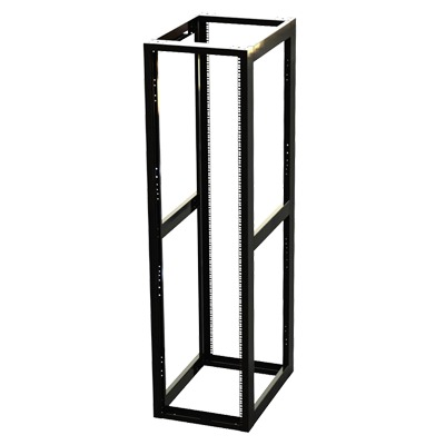 Rack Estándar 19" de 4 Postes, Acero, 45 Unidades, Profundidad Ajustable. (EI-QR-3245-R2)