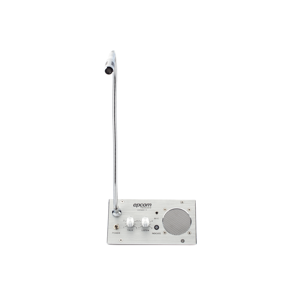 Sistema de Intercomunicación | Ideal para Ventanillas | Audio de voz de dos vías | 12V/1A 2W | Micrófono Interior + Micrófono Exterior - Image 2