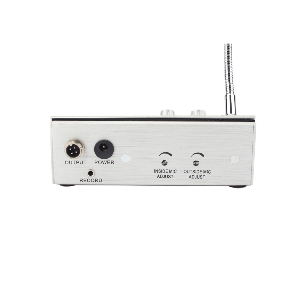 Sistema de Intercomunicación | Ideal para Ventanillas | Audio de voz de dos vías | 12V/1A 2W | Micrófono Interior + Micrófono Exterior - Image 4