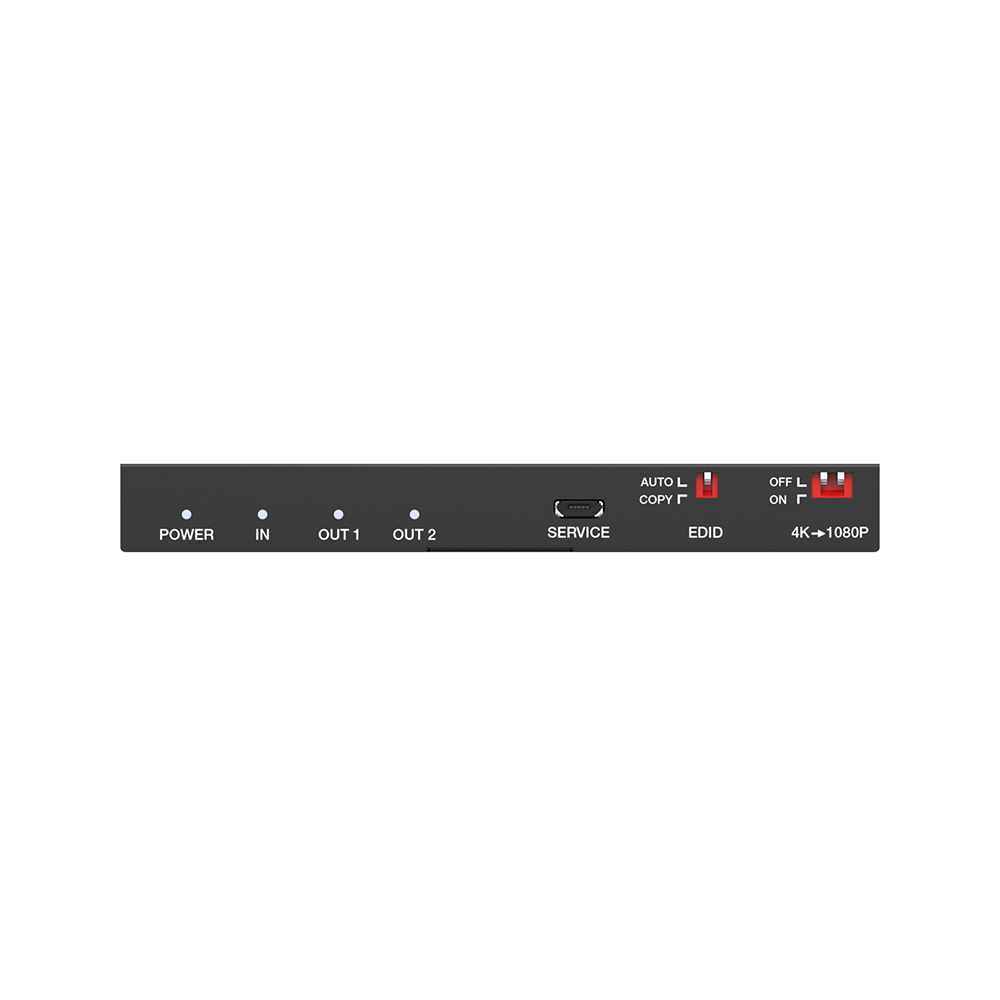 Splitter HDMI 1x2 | 4K@60Hz | Extractor de Audio | Down Scaler | HDR 4:4:4 | EDID | 18Gbps - Image 4