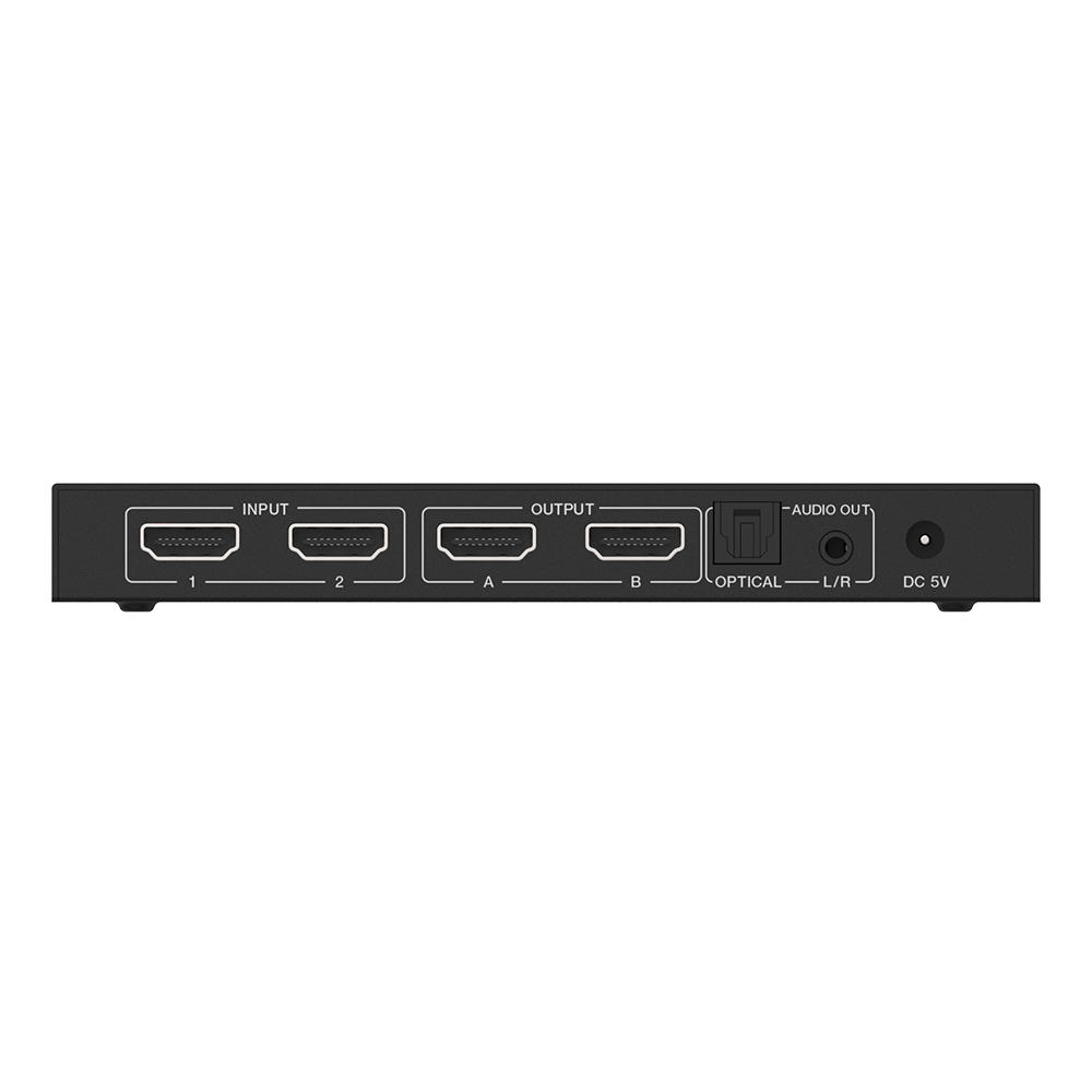 Matricial HDMI | 2x2 | 4K2K@60Hz | HDR | YCbCr 4:4:4 | EDID Auto | Extractor de Audio | Salida de audio análoga y digitalizados | HDCP 2.2 | 18 Gbps - Image 5