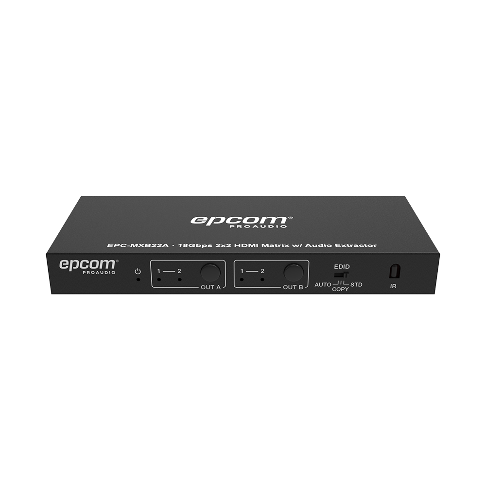 Matricial HDMI | 2x2 | 4K2K@60Hz | HDR | YCbCr 4:4:4 | EDID Auto | Extractor de Audio | Salida de audio análoga y digitalizados | HDCP 2.2 | 18 Gbps - Image 2