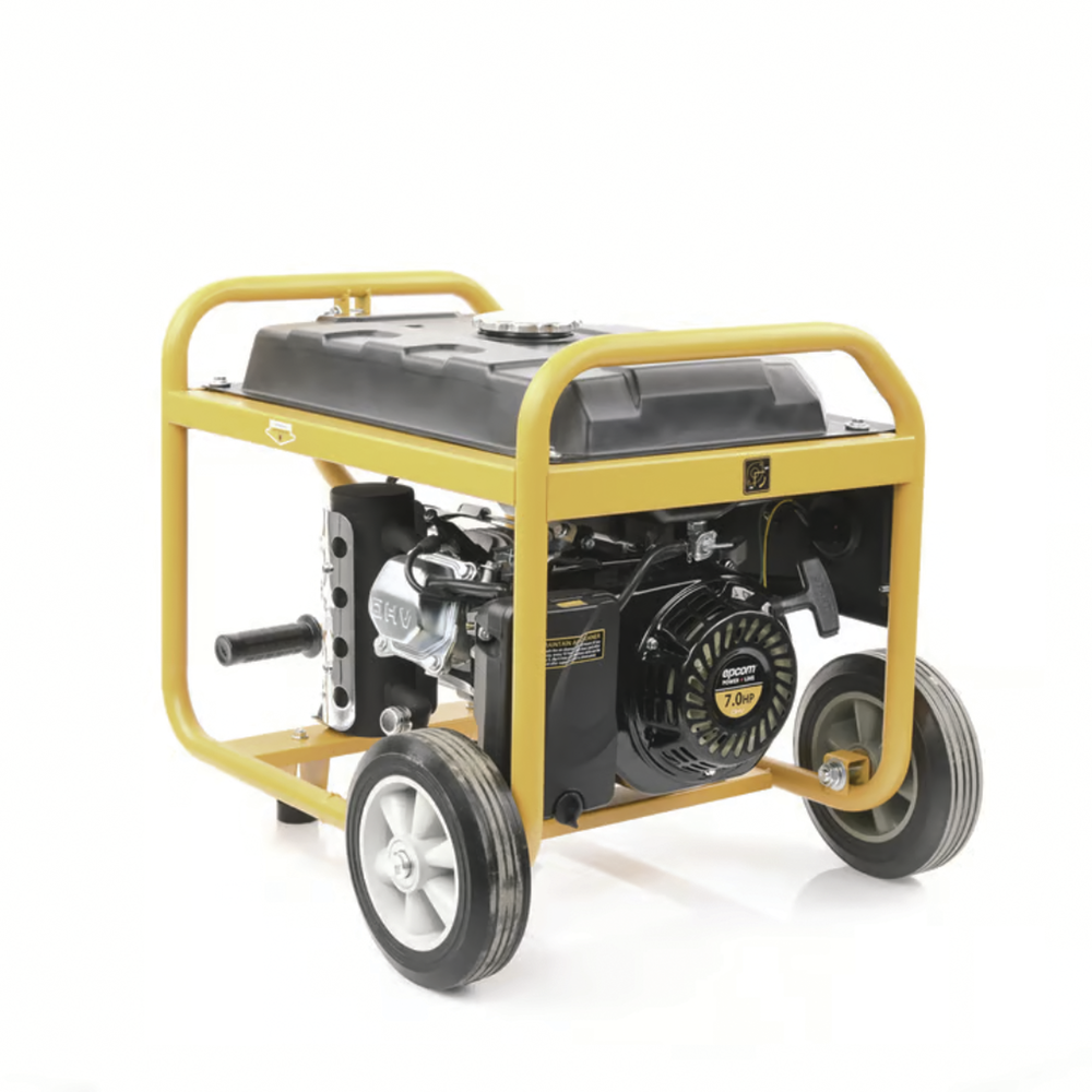Generador a Gasolina / Planta de Emergencia 3kW (7HP), 110Vca, Encendido de Jalón, Jaula con Ruedas para Fácil Traslado - Image 2
