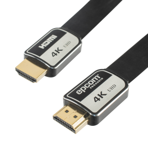 Cable HDMI de 10 Metros (32.81 Pies) | Alta Definici?n | Versi?n 2.0 | Alta Velocidad 18Gbps | 4K@60Hz | Conectores Chapados en Oro | Tipo Plano