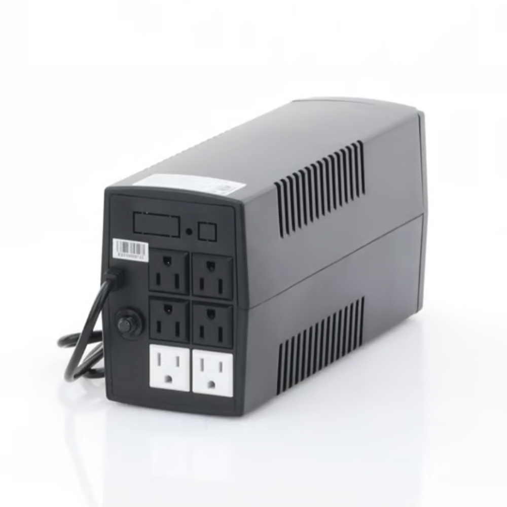 UPS de 850VA/510W / Topología Línea Interactiva / Entrada y Salida 120 Vca / Clavija NEMA 5-15P / 6 Tomas NEMA 5-15R / Sin RJ11 ni RJ45 - Image 4