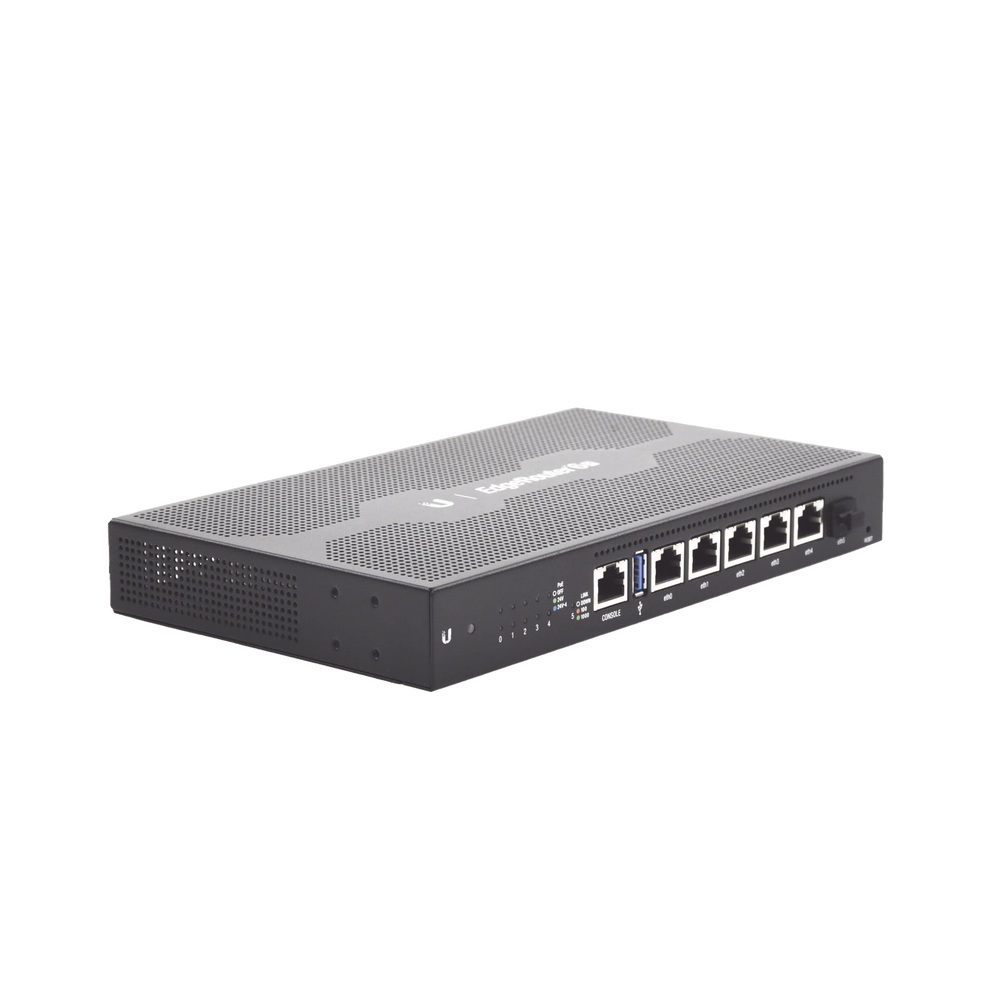 EdgeRouter 6 PoE pasivo 24 V, con 5 puertos 10/100/1000 Mbps + 1 puerto SFP, con funciones avanzadas de ruteo - Image 3