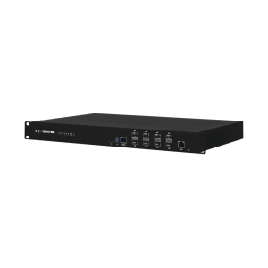 EdgeRouter INFINITY de 8 puertos SFP+ 10 G + 1 puerto RJ45 Gigabit, throughput 80 Gbps, 16 núcleos y 16 GB RAM , fuentes de alimentación modulares Hot-Swappable