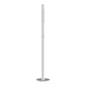 Poste para Cámara ANPR / Compatible con DS-TCG405-E / Altura de 1.3 Metros /  Color Blanco