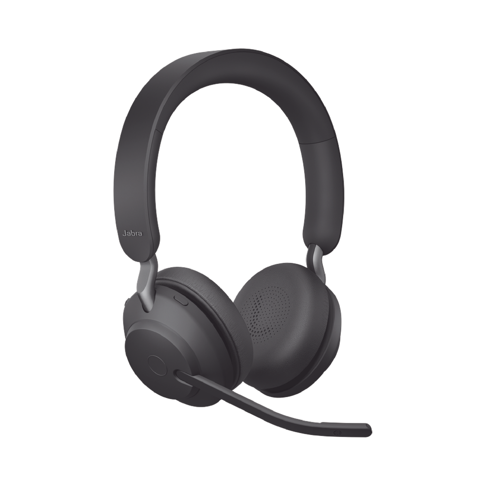 Jabra Evolve2 65, Auricular stereo versión UC con aislamiento de ruido activa, dongle USB-A indicador de ocupado (Busylight) (26599-989-999) - Image 2