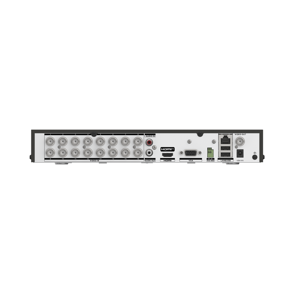 DVR 16 Canales TURBOHD + 8 Canales IP / 8 Megapixel (4K) / Audio Bidireccional/ ACUSENSE / Reconocimiento Facial / 2 Bahías de Disco Duro / Salida de Video en 4K / H.265+ - Image 5