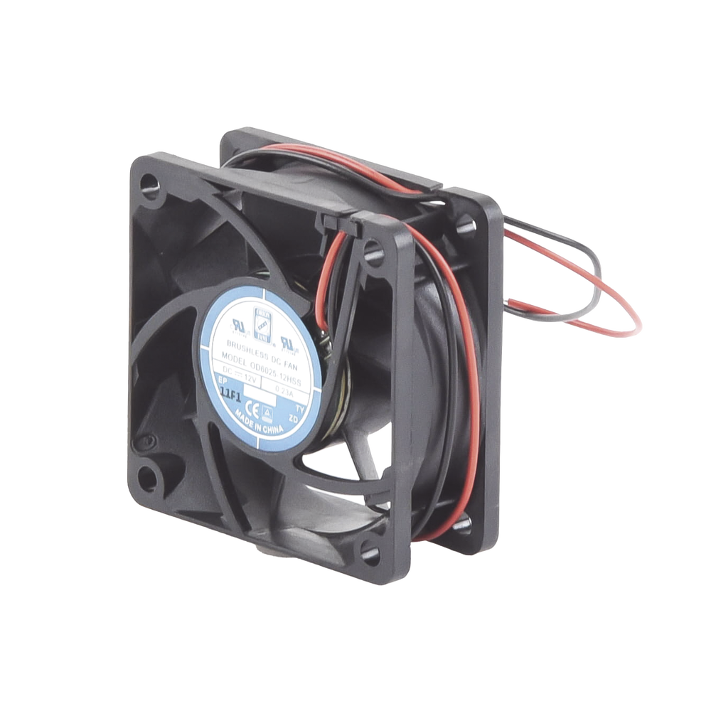 Ventilador Anticondensante Axial Cuadrado, 60x60x25 mm, 12 Vcc, 4390 RPM, 1.8 W, 0.15 A, Flujo de Aire de 25.0 CFM, Unión Sellada. - Image 3