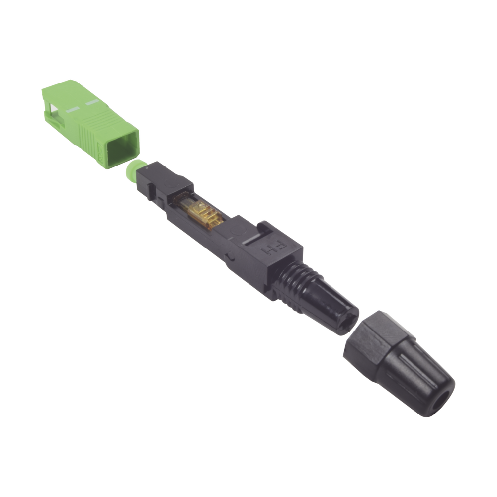 Conector R?pido de Instalaci?n en Campo, Monomodo, SC/APC, Pre-Pulido, Re-Terminable, Ideal para Aplicaciones FTTx - Image 2