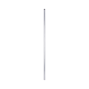 Poste de esquina fabricado en tubo galvanizado con 5 perforaciones para aisladores.