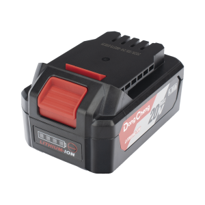 Bater?a de Litio 20V 4.0Ah / Indicador LED de Carga / Dise?o Deslizable / Compatible con Herramientas DONGCHENG 20V