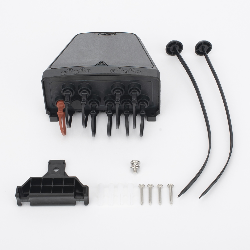 Caja NAP Final Preconectorizada EASYCONN® de FiberHome para Exterior con Splitter 1:8 30/70 - Image 5