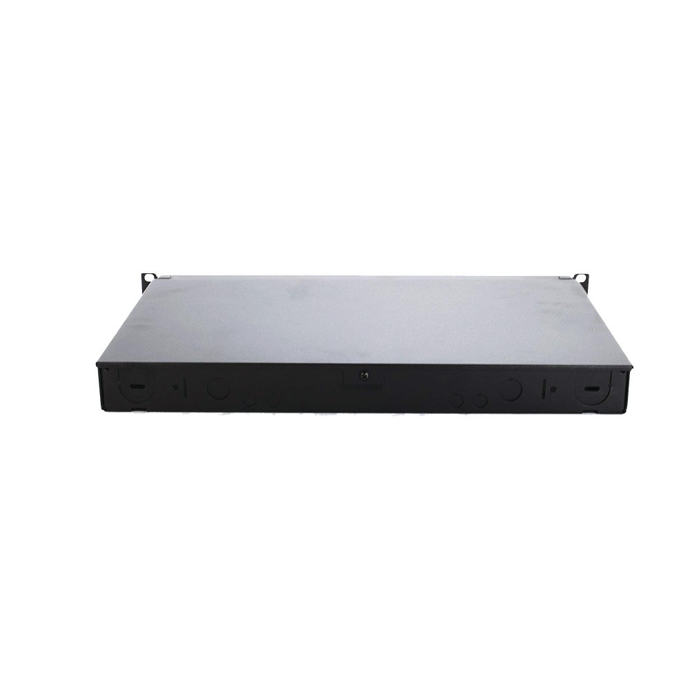 Panel de Distribuci?n de Fibra ?ptica, Acepta 4 Casetes QuickNet o Placas FAP/FMP con Panel CFAPPBL1 (No Incluido), Bandeja Fija, Hasta 96 Fibras, Color Negro, 1UR - Image 3