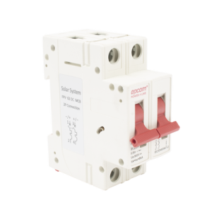 Protección Térmica/ Interruptor 2P, 20 A,  Corriente Directa  800 Vcc para Aplicación Fotovoltaica Montaje Riel DIN (FPV632PC20)
