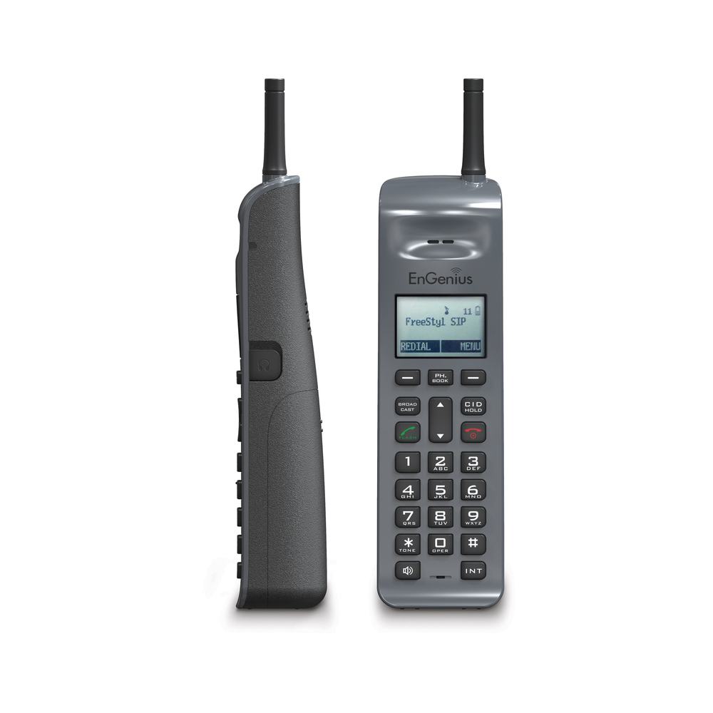 Sistema Telefónico Inalámbrico SIP de Largo Alcance, Incluye Base y Dos Teléfonos Inalámbricos, Soporta 10 Cuentas SIP, Hasta 4 Llamadas Simultaneas, - Image 2