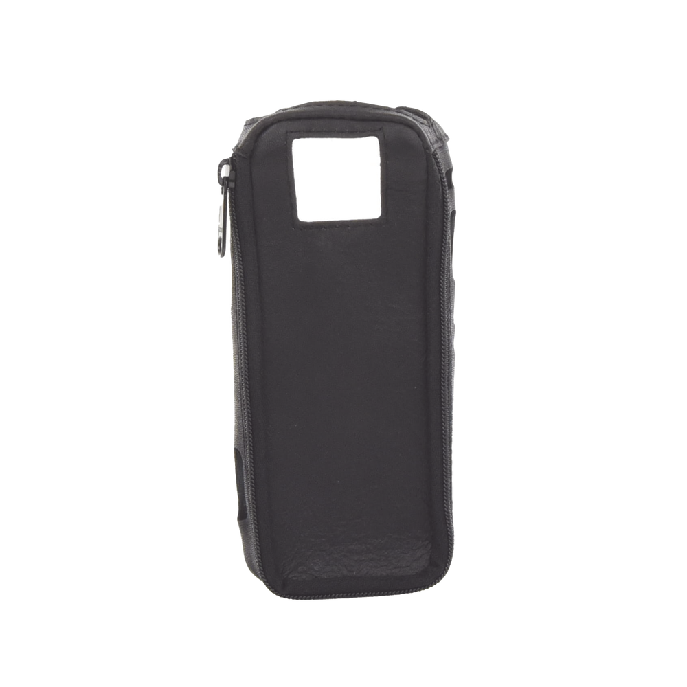 Funda Reforzada en Piel para Cinto, con Cierre y Amplio Visor Frontal Transparente para Radios Aéreos IC-A25. - Image 4