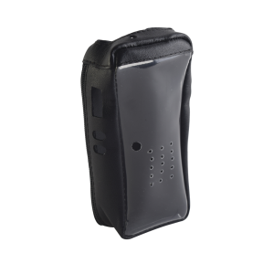 Funda de piel reforzada con visor frontal transparente, para radios NX-200, NX-300.