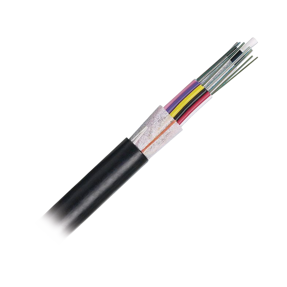 Cable de Fibra ?ptica de 24 Hilos, OSP (Planta Externa), No Armada (Diel?ctrica), 250um, Monomodo OS2, Precio Por Metro