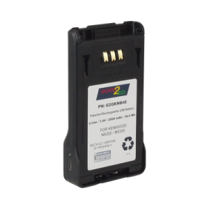 Batería Li-Ion 2000 mAh  para radios Kenwood NX200/300.