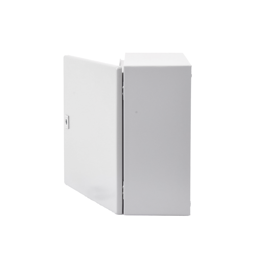 Gabinete de Acero, Nema 4 -IP 66 de 40 x 40 x 20 cm con Platina y certificado UL. - Image 3