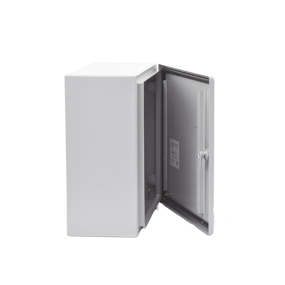 Gabinete de Acero, Nema 4 -IP 66 de 40 x 40 x 20 cm con Platina y certificado UL. - Image 5
