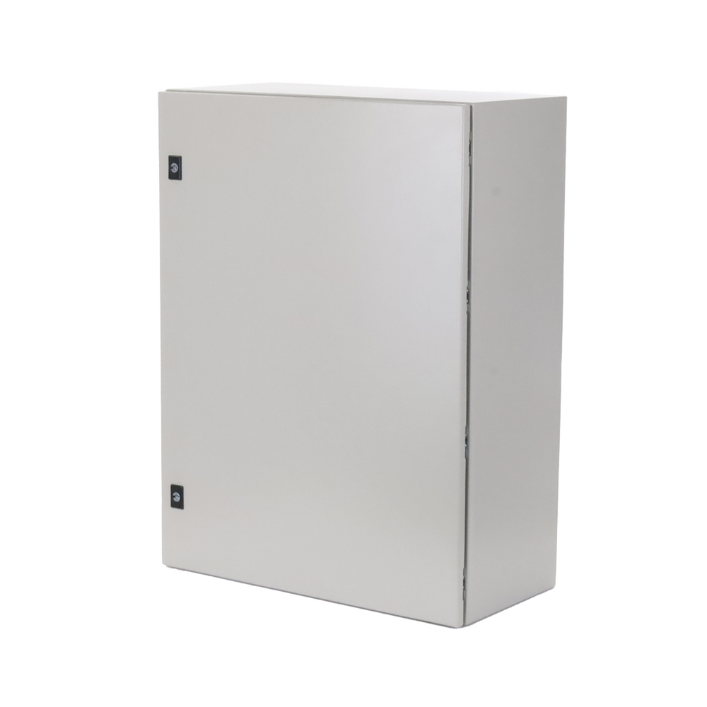 Gabinete de Acero, Nema 4 -IP 65 de 60 x 80 x 30 cm con Platina. - Image 2
