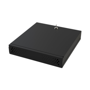 Gabinete Metálico de Seguridad para DVR/NVR, Ancho 396 mm x 78 mm de Alto x  (GABVID1R3)