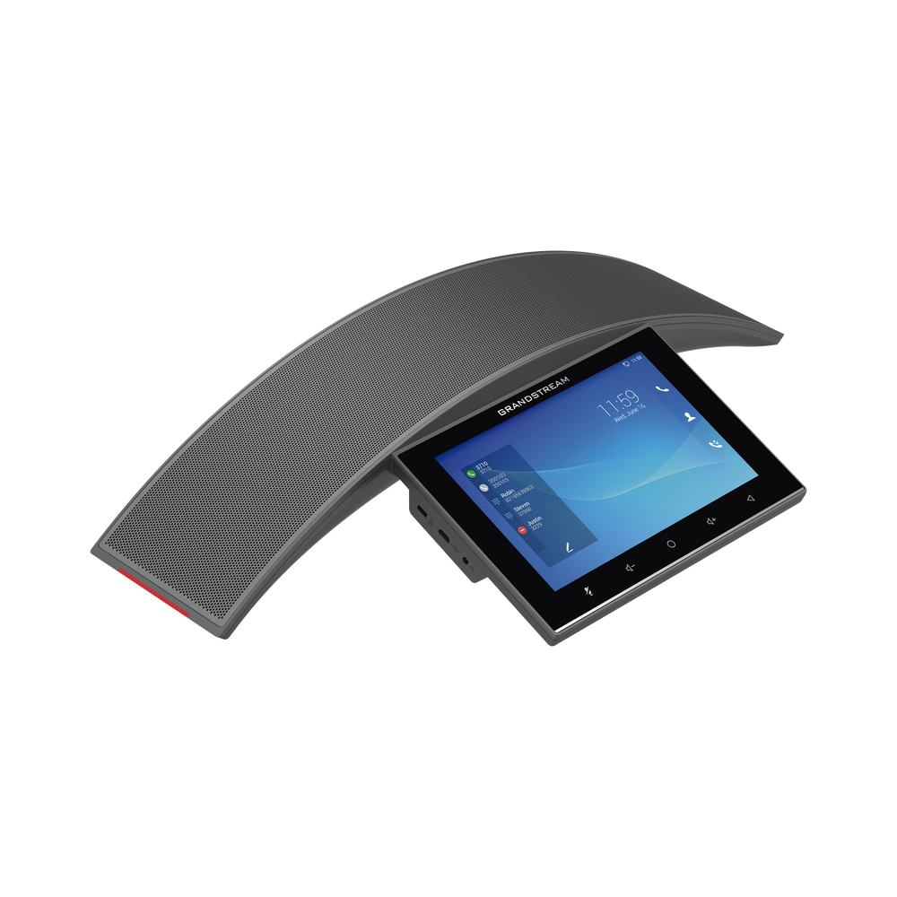 Teléfono - Audioconferencias IP Android 10, 12 líneas SIP con 12 cuentas, pantalla táctil 8", puertos Gigabit, Wi-Fi, Bluetooth, PoE, codec Opus, IPV4/IPV6 con gestión en la nube GDMS - Image 2