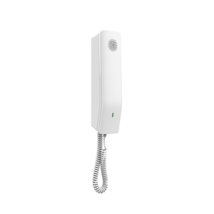 Teléfono IP para Hoteles / Altavoz HD / 2 Cuentas y Líneas SIP / 10 Teclas de Marcación Rápida / 3 Teclas Programables / Códec OPUS / Gestión GDMS / Instalación en Escritorio y Pared / PoE 100 Mbps