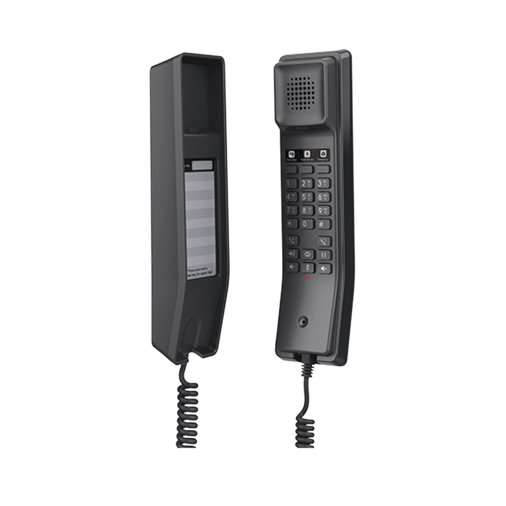 Teléfono IP para Hoteles / Altavoz HD / 2 Cuentas y Líneas SIP / 10 Teclas de Marcación Rápida / 3 Teclas Programables / Códec OPUS / Gestión GDMS / Instalación en Escritorio y Pared / PoE 100 Mbps - Image 3