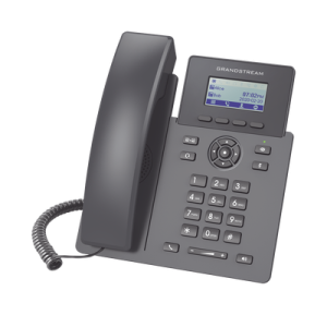 Teléfono IP Grado Operador, 2 líneas SIP con 2 cuentas, PoE, codec Opus, IPV4/IPV6 con gestión en la nube GDMS (GRP2601P)