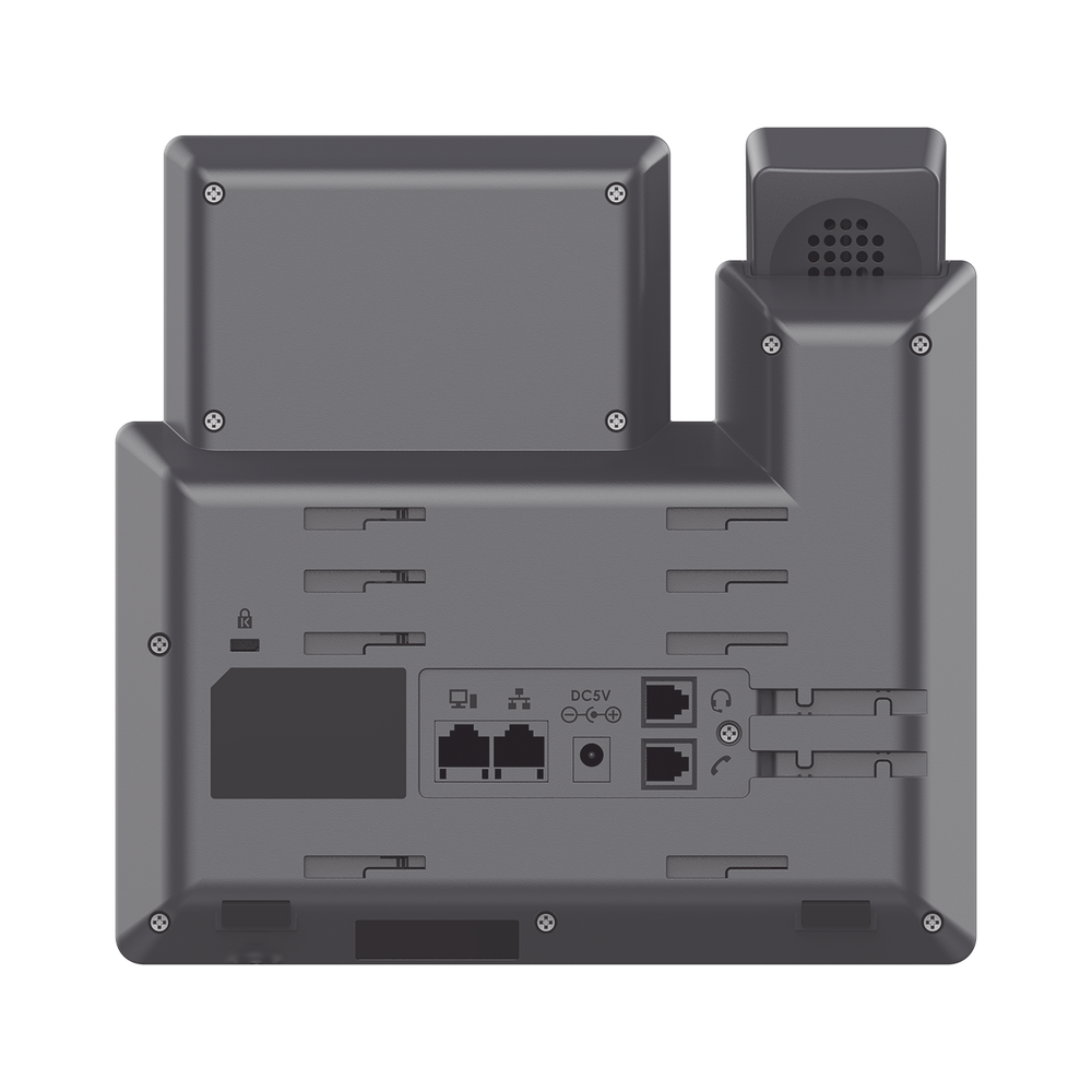Teléfono IP Grado Operador, 3 líneas SIP con 6 cuentas, puertos Gigabit, codec Opus, IPV4/IPV6 con gestión en la nube GDMS - Image 4