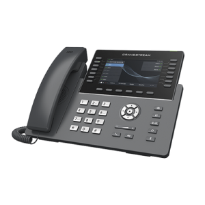 Teléfono IP Wi-Fi, Grado Operador, 14 líneas SIP con 6 cuentas, pantalla LCD  5", puertos Gigabit, Bluetooth, PoE, codec Opus, IPV4/IPV6 con gestión en la nube GDMS (GRP2650)