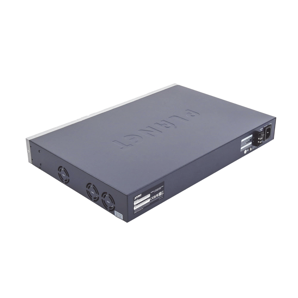 Switch Administrable L3, 24 puertos Gigabit PoE 802.3bt, 2 puertos 10G SFP+, Pantalla Tactil, Fuente Redundante, (600W) - Image 3