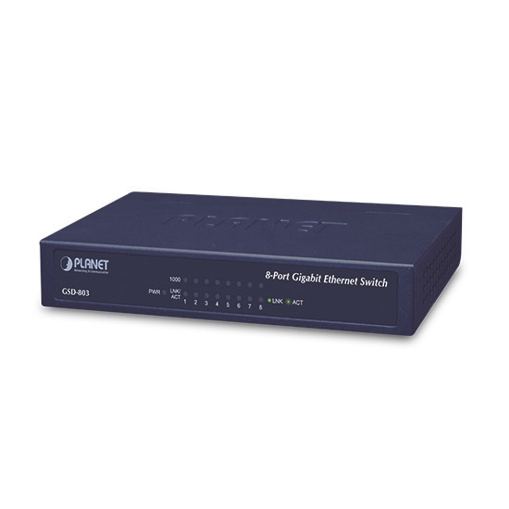 Switch de Escritorio No Administrable, 8 Puertos Gigabit 10/100/1000 Mbps, Tecnología de Ahorro de Energía de Hasta un 40% - Image 3