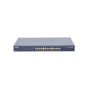 Switch No Administrable Gigabit de 24 Puertos 10/100/1000 Mbps, Con Modo Extendido Para Envió de Datos de Hasta 200 m
