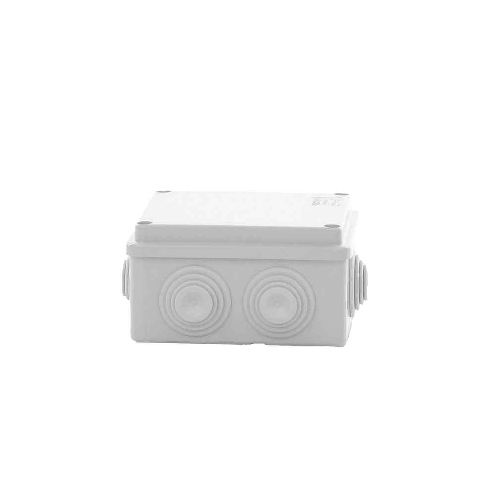 Caja Estanca de PVC Para Derivación y Conexión, 6 Entradas, Tapa Atornillada,100x100x50 mm (Área Interna), Uso Exterior IP55, Material que no Propaga el Fuego y Libre de Hálogenos - Image 6