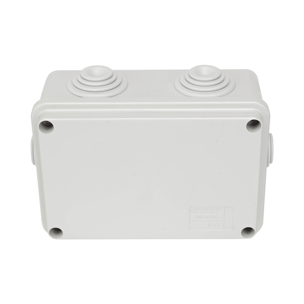 Caja Estanca de PVC Para Derivación y Conexión, 6 Entradas, Tapa Atornillada, 120x80x50 mm (Área interna), Uso Exterior IP55, Material que no Propaga el Fuego y Libre de Hálogenos - Image 5