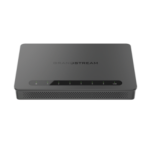 Router Gigabit VPN / Balanceador de cargas / 30,000 sesiones NAT /  6 puertos 10/100/1000 Mbps (WAN/LAN) / Compatible con GWN Cloud. (GWN7001)