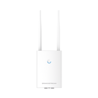 Punto de acceso para exterior Wi-Fi 802.11 ac 1.27 Gbps, Wave-2, MU-MIMO 2x2:2 con administración desde la nube gratuita o stand-alone. (GWN7605LR)