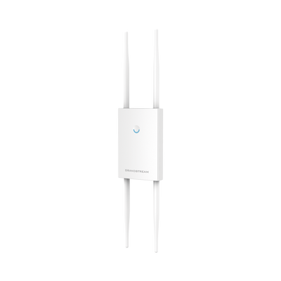 Punto de acceso para exterior Wi-Fi 802.11 ac 2.33 Gbps, Wave-2, MU-MIMO 4x4:4, de largo alcance con administración desde la nube gratuita o stand-alone. (GWN7630LR)