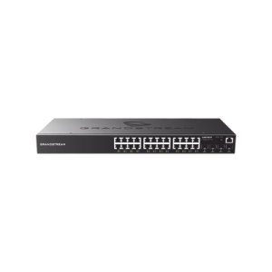 Switch Gigabit Administrable / 24 puertos 10/100/1000 Mbps + 4 Puertos SFP Uplink / Compatible con GWN Cloud. (GWN7803)