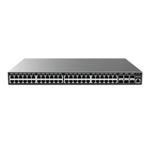 Switch Gigabit PoE+ Administrable / 48 puertos 10/100/1000 Mbps + 6 Puertos SFP+ / Hasta 400W / Compatible con GWN Cloud. (GWN7806P)