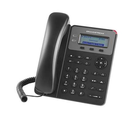 Teléfono IP SMB de 2 Líneas, 1 cuenta SIP con 3 teclas de función programables y conferencia de 3 vías. PoE (GXP-1615)
