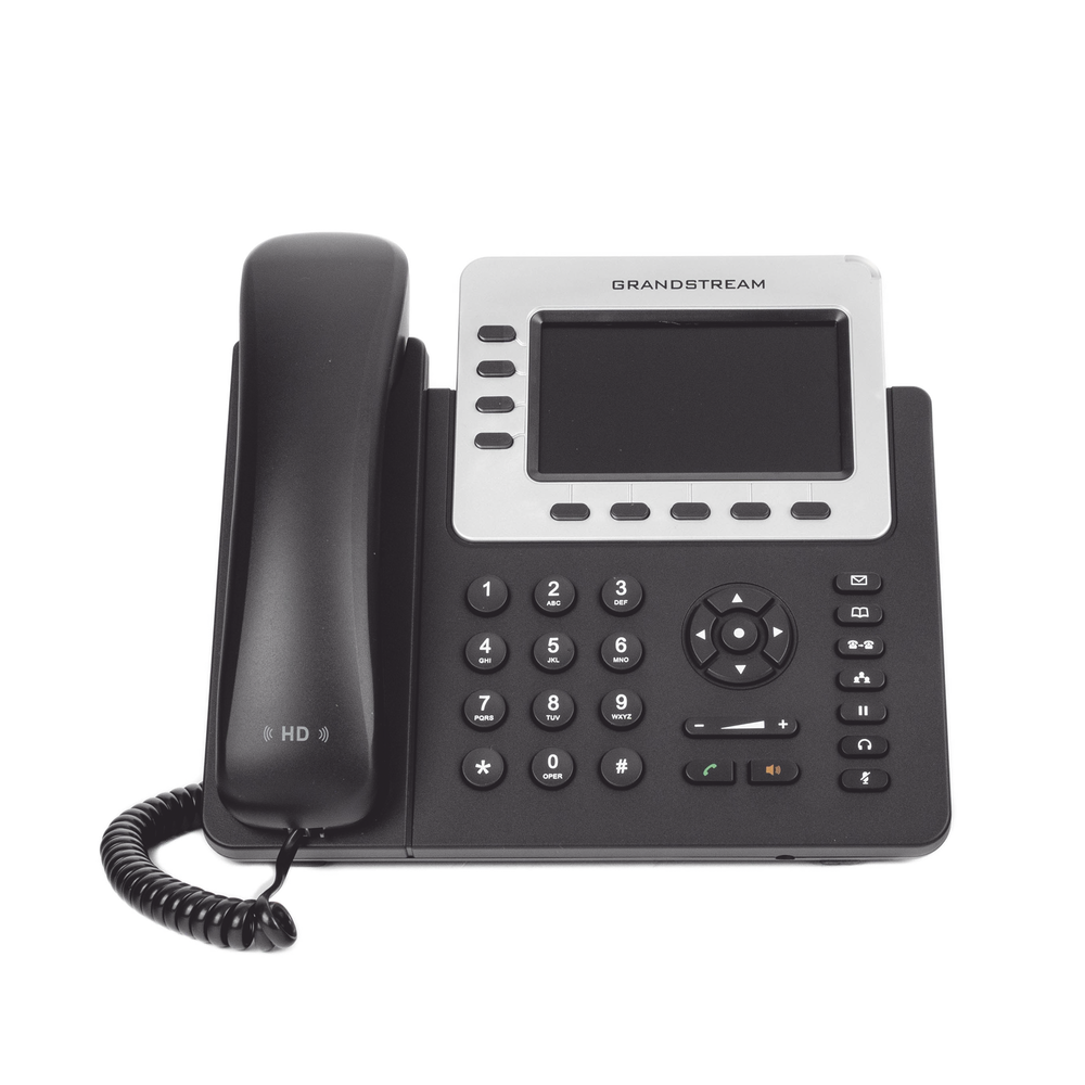 Teléfono IP Empresarial para 4 líneas. Puede agregar hasta 160 BLF (teclas de marcación rápida) con cuatro GXP2200EXT - Image 2